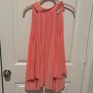 New York & Company Peach top